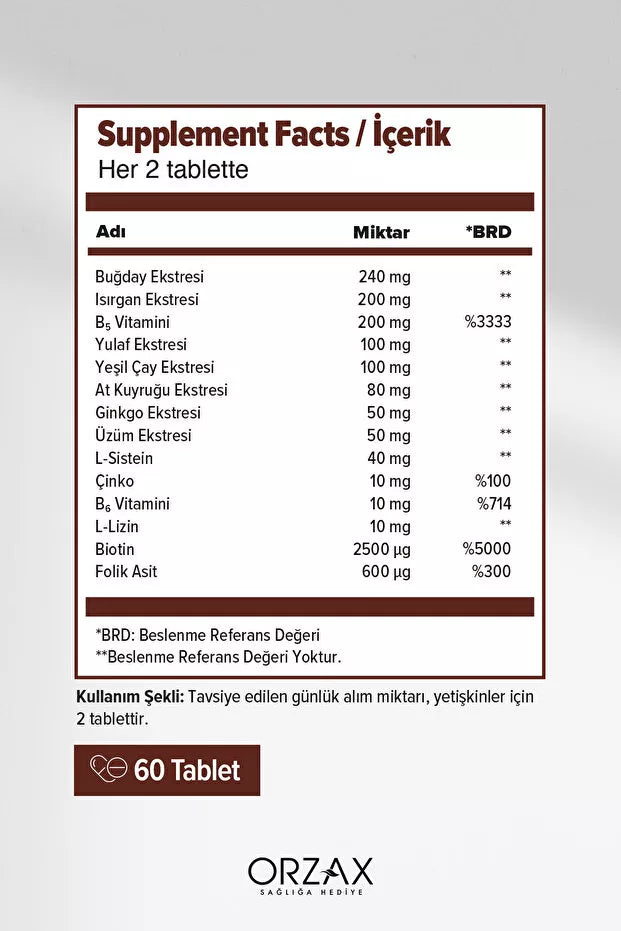 Ocean Capillus Women 60 Tablet