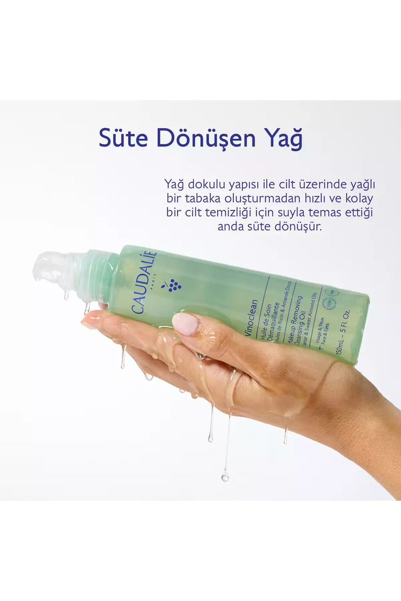 Caudalie Vinoclean Makyaj Temizleme Yağı 75 ml