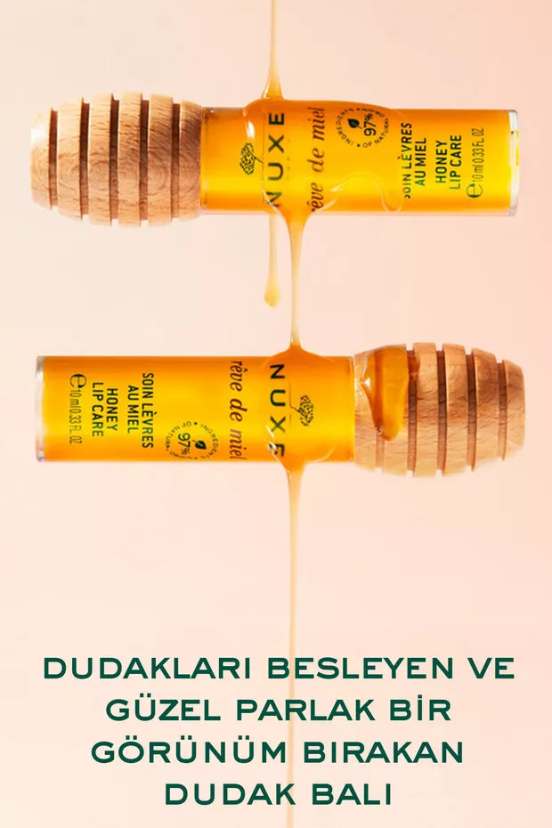 Nuxe Reve de Miel Besleyici Dudak Balı - Charm Aksesuarlı