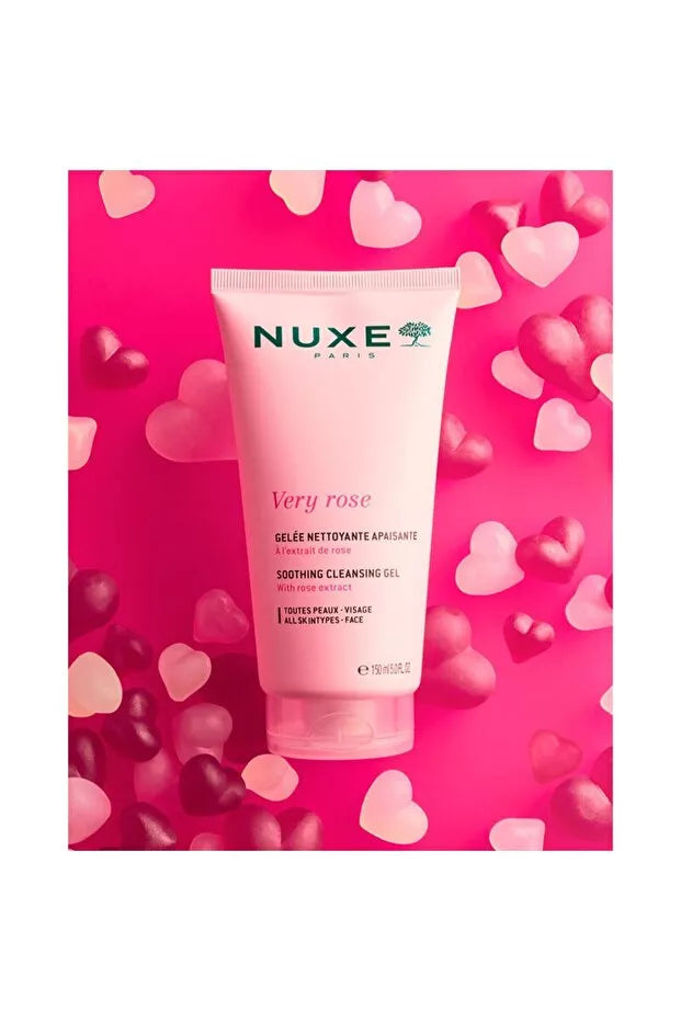 Nuxe Very Rose Gül Özlü Yatıştırıcı Yüz Temizleme Jeli 150 ml