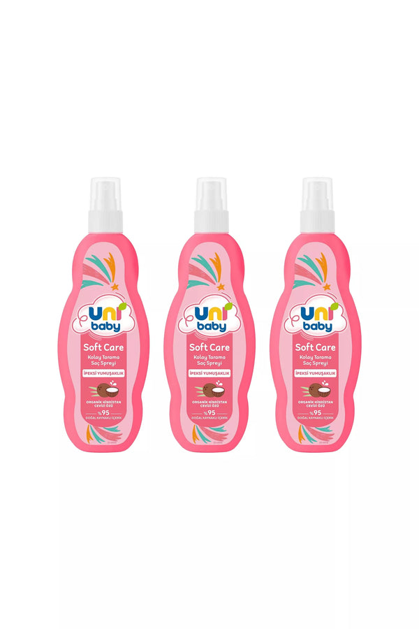 Uni Baby Kolay Tarama Spreyi 200 ml 3 Adet