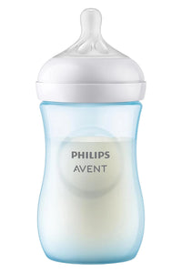 Philips Avent SCY903/21 Natural Response PP Mavi Biberon 260 ml 3-6 Ay