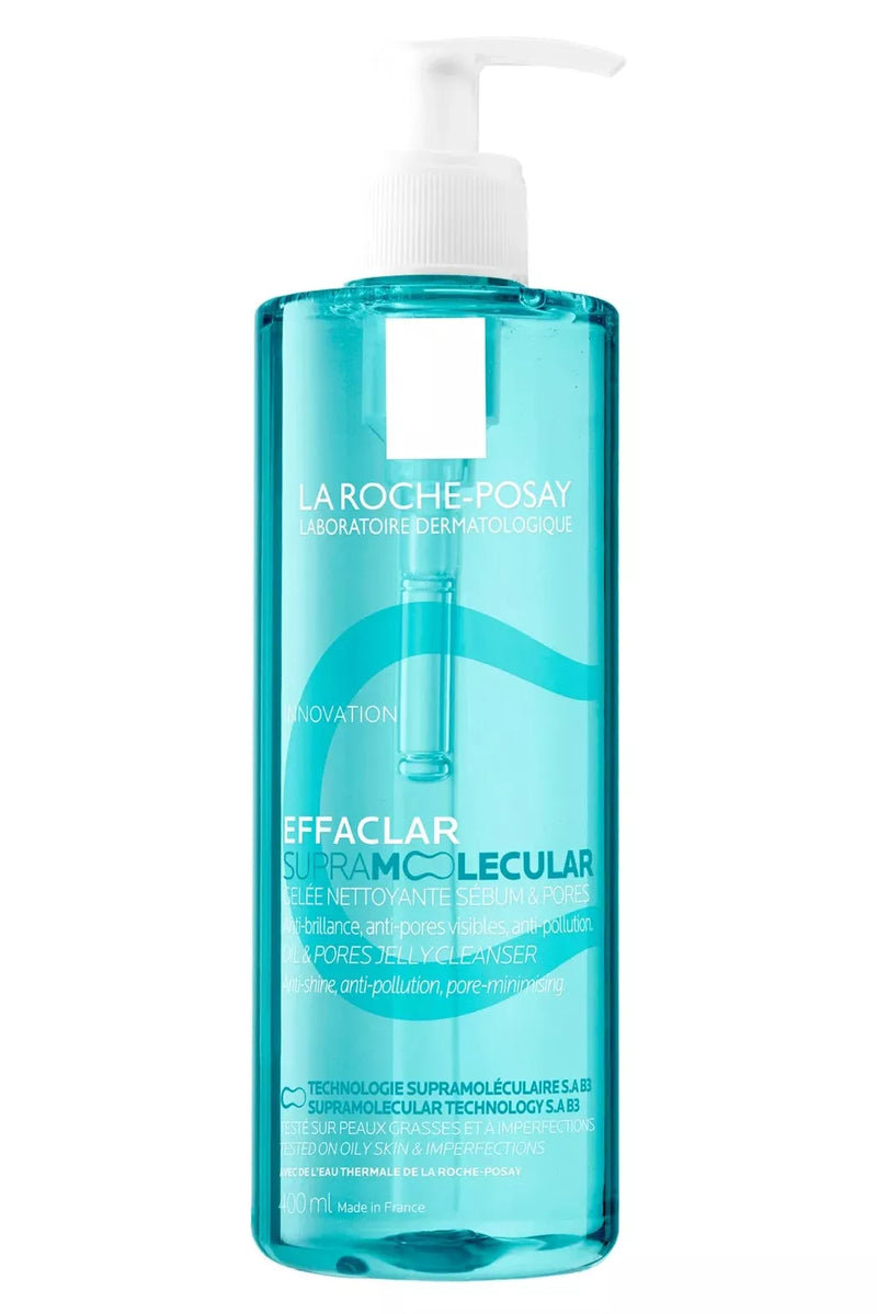 La Roche Posay Effaclar Supramolecular Gözenek ve Yağlanma Karşıtı Yüz Temizleme Jeli 400 ml