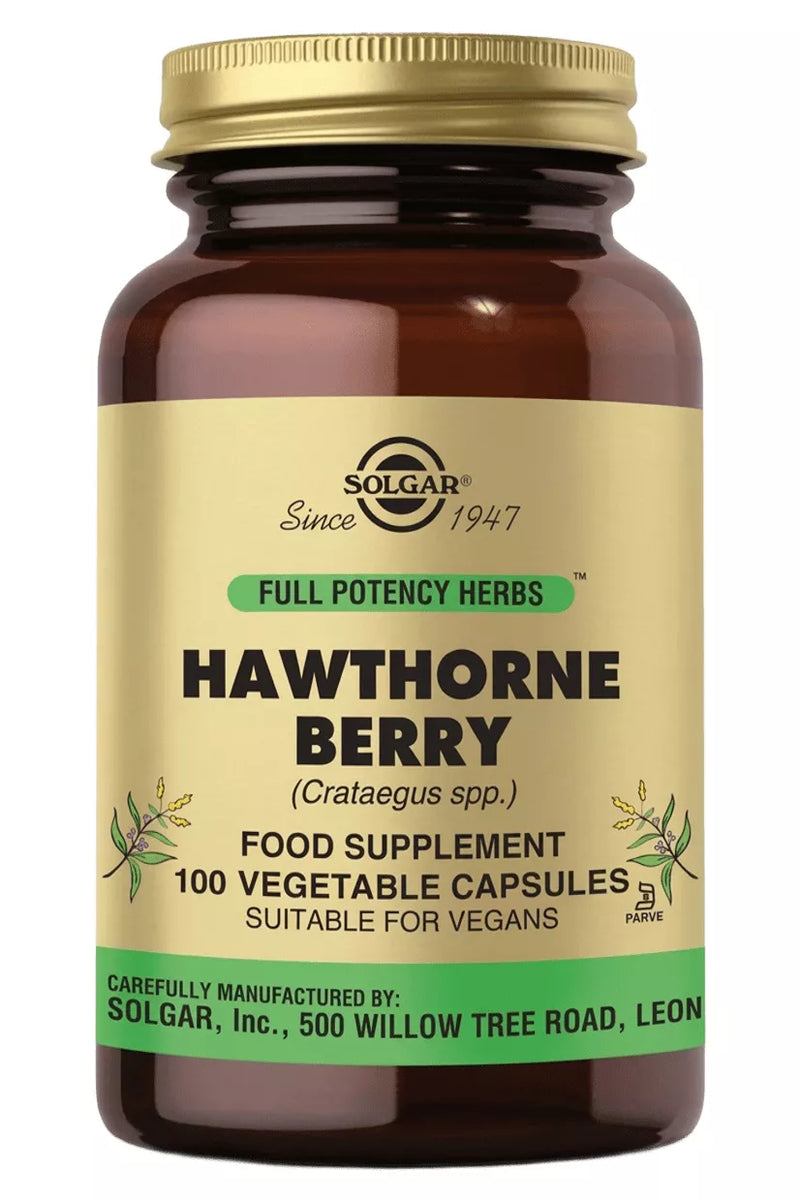 Solgar Hawthorne Berry 100 Kapsül