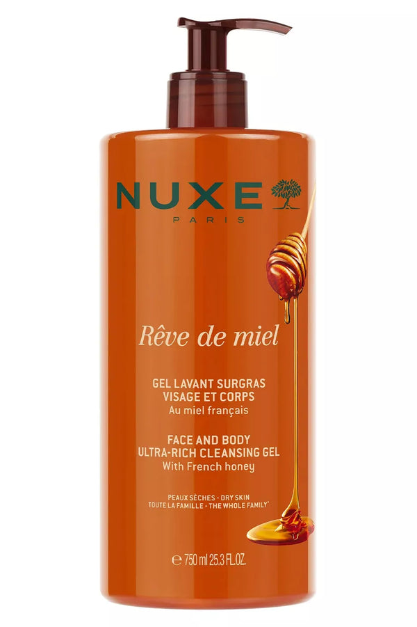 Nuxe Reve De Miel Yüz ve Vücut Temizleme Jeli 750 ml