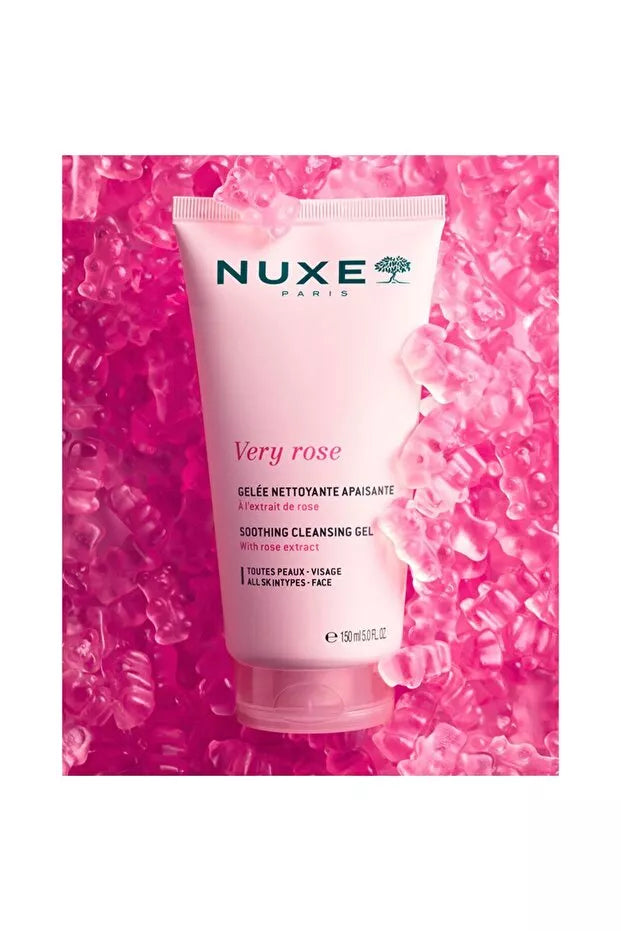 Nuxe Very Rose Gül Özlü Yatıştırıcı Yüz Temizleme Jeli 150 ml