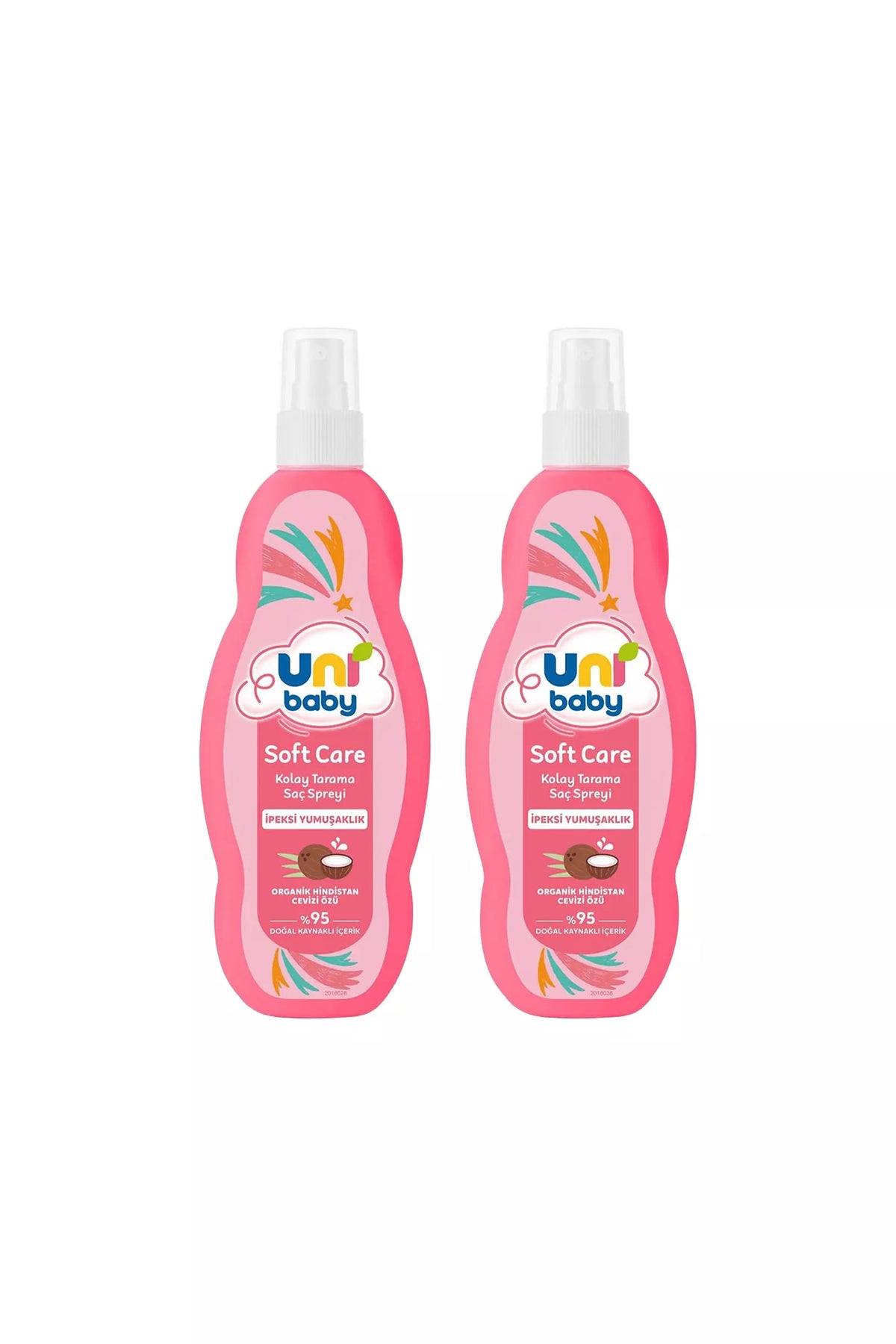 Uni Baby Kolay Tarama Spreyi 200 ml 2 Adet