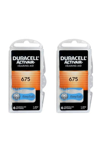 Duracell Activair İşitme Cihazı Pili 675 Numara 6 Adet 2'li