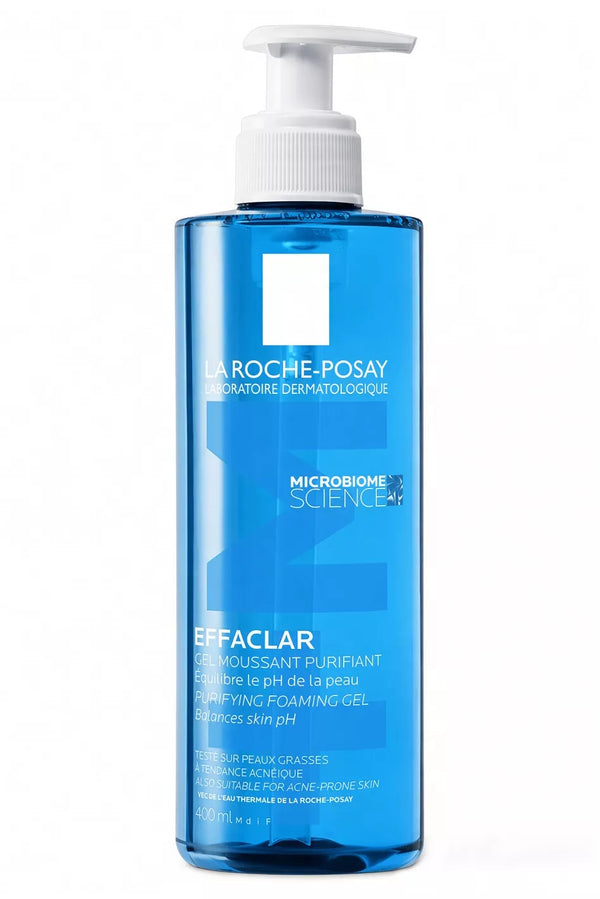 La Roche Posay Effaclar Temizleme Jeli 400 ml Yağlı ve Akneye Eğilim Gösteren Ciltler