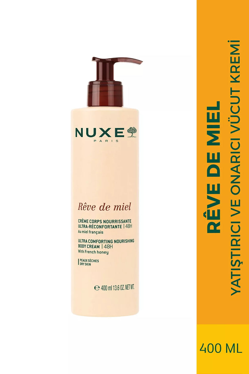 Nuxe Reve de Miel Nemlendirici Yatıştırıcı ve Onarıcı Vücut Kremi 400 ml