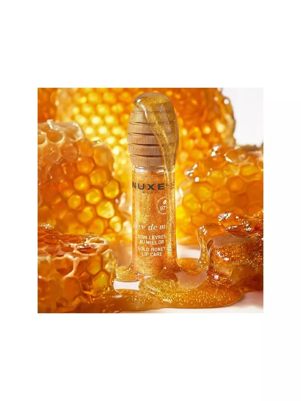 Nuxe Reve de Miel Besleyici Onarıcı Parıltılı Dudak Balı 10 ml