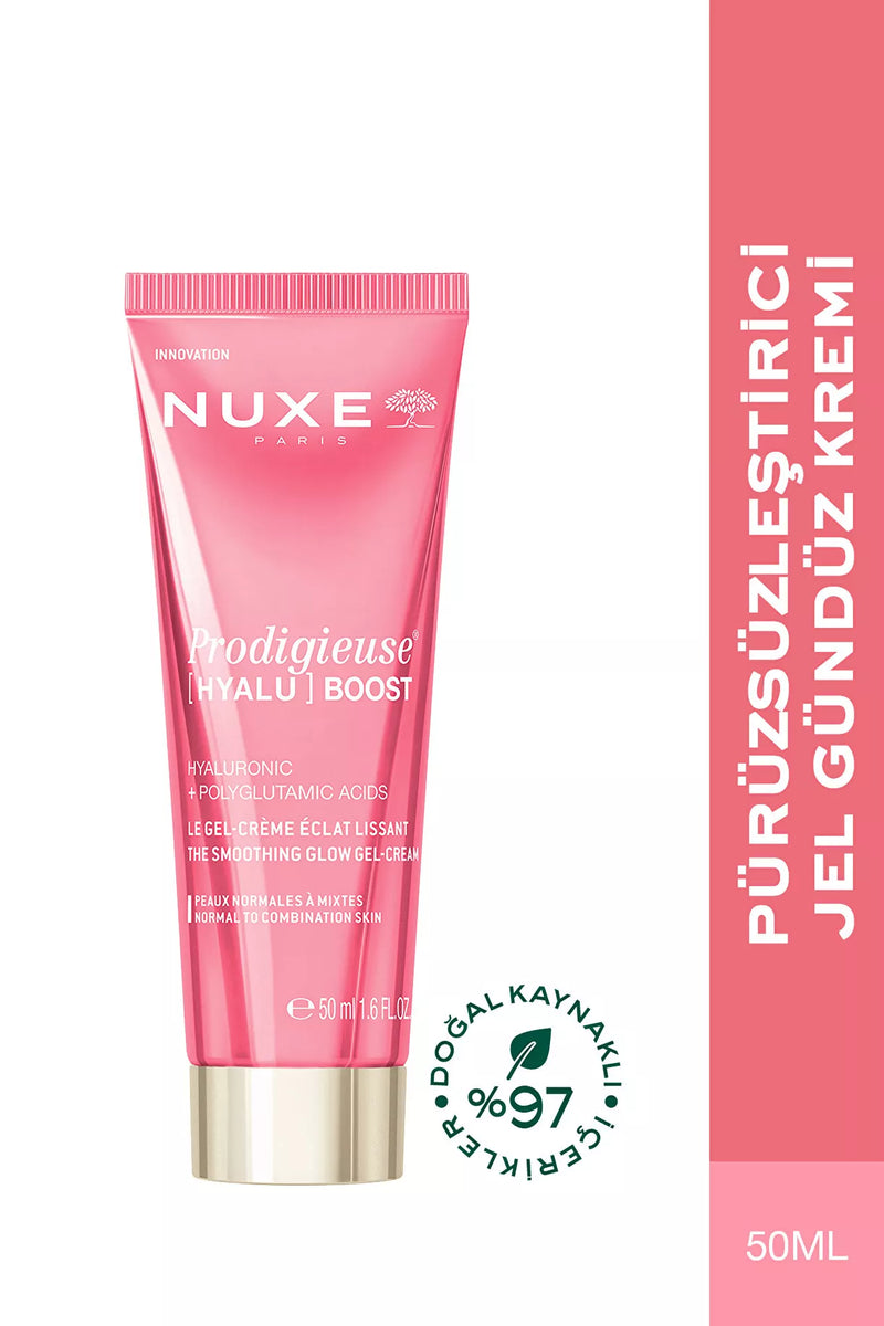 Nuxe Prodigieuse Hyalu Boost Pürüzsüzleştirici ve Aydınlatıcı Jel Krem 50 ml