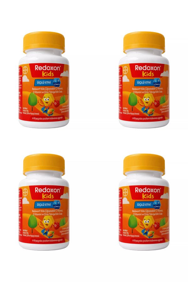 Redoxon Kids 60 Çiğnenebilir Tablet 4 Adet