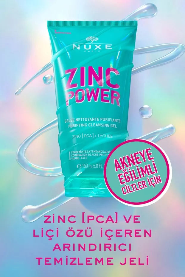 Nuxe Zinc Power Arındırıcı Temizleme Jeli 150 ml