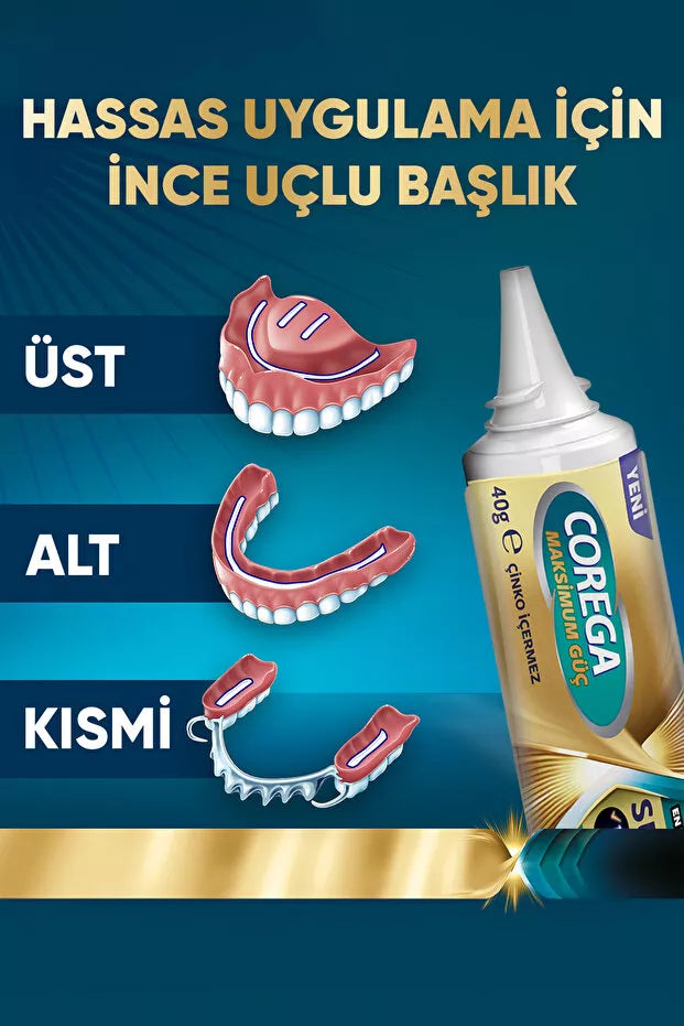 Corega Supreme Protez Yapıştırıcı Krem 40 gr