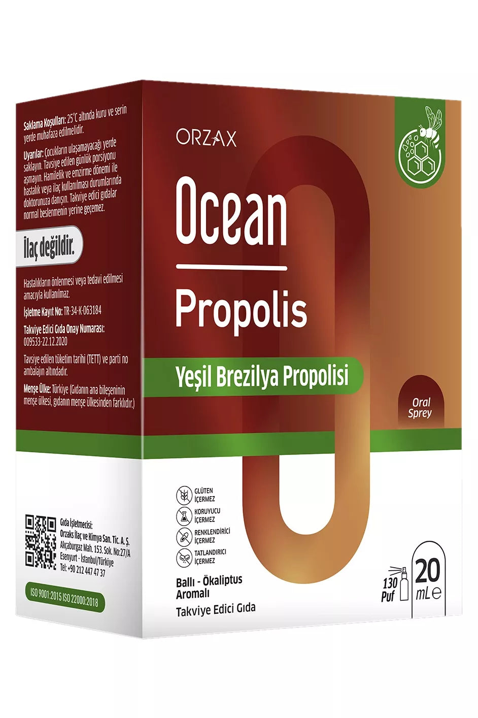 Ocean Propolis Sprey 20 ml
