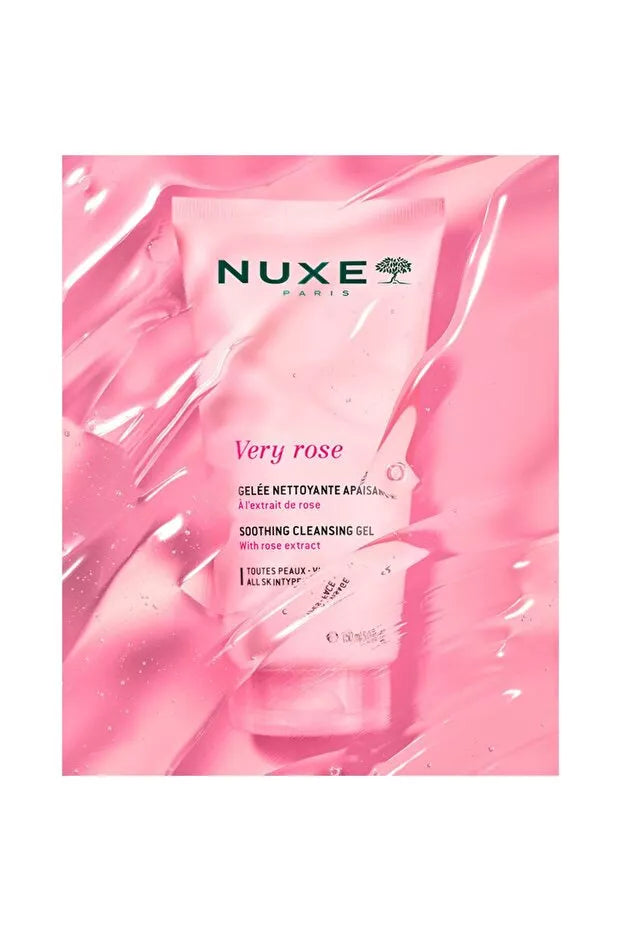 Nuxe Very Rose Gül Özlü Yatıştırıcı Yüz Temizleme Jeli 150 ml