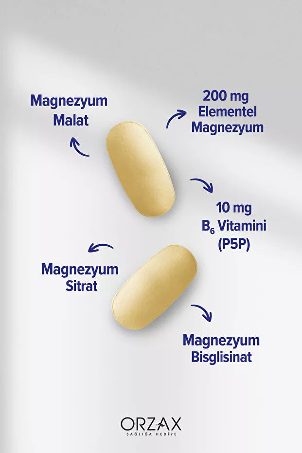 Ocean Extramag Üçlü Kombinasyon P5P 120 Tablet