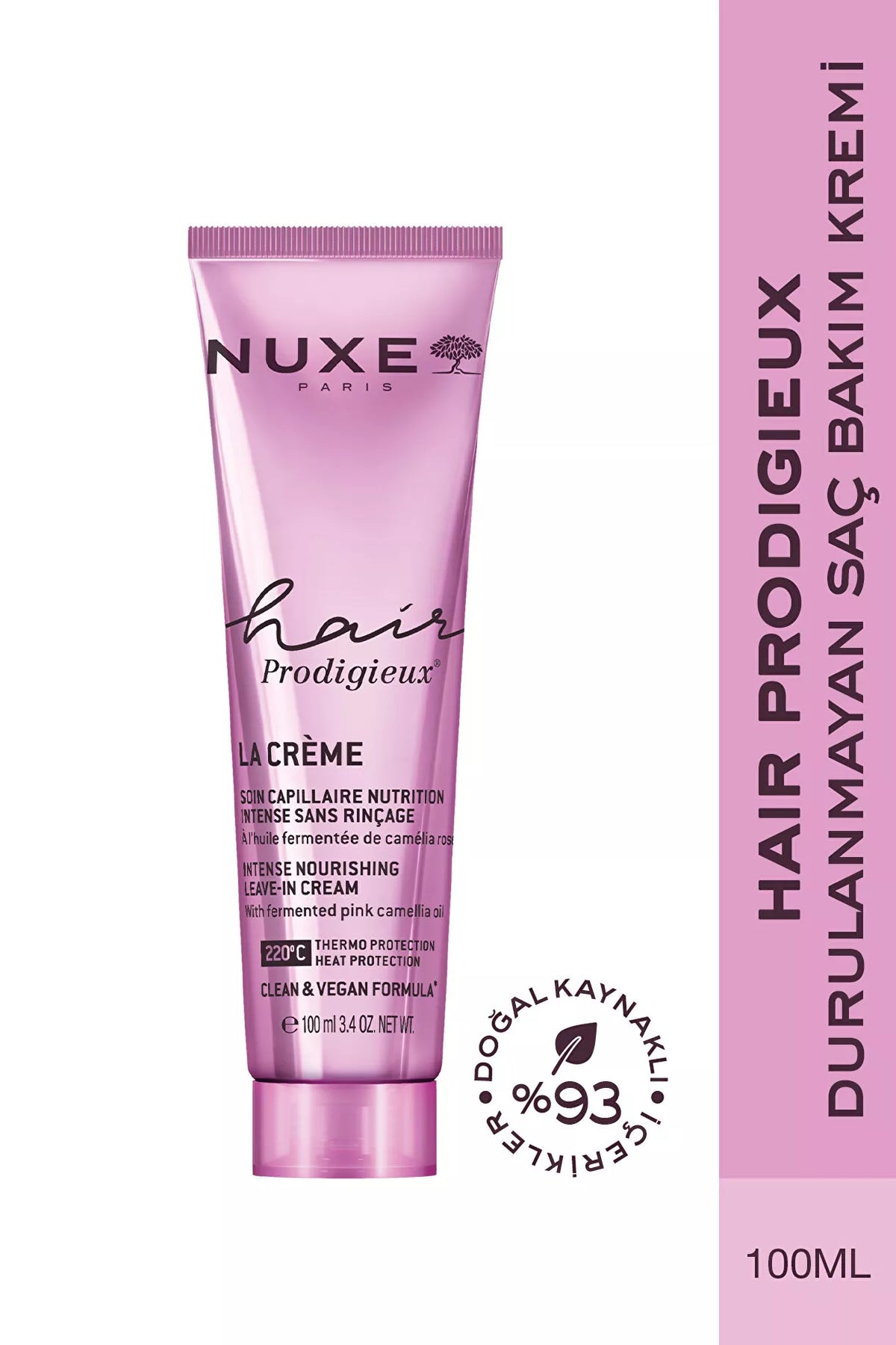 Nuxe Hair Prodigieux Durulanmayan Besleyici Saç Bakım Kremi 100 ml