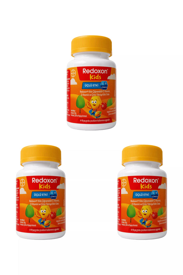 Redoxon Kids 60 Çiğnenebilir Tablet 3 Adet