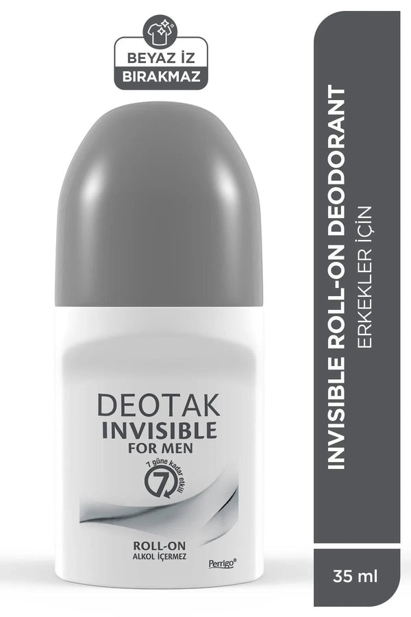 Deotak Invisible Roll-on Men Erkekler İçin 35 ml