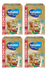 Bebelac Gold 2 Devam Sütü 800 gr 6-12 Ay 4'lü