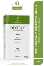 Deotak Krem Deodorant Plus 35 ml