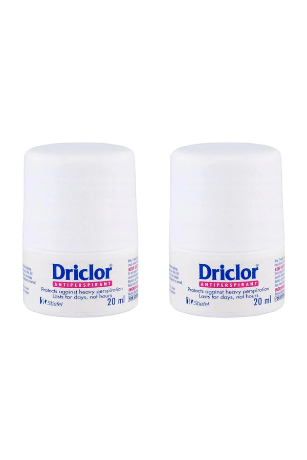 Driclor Aşırı Terleme Önleyici Antiperspirant Roll-On 20 ml 2'li