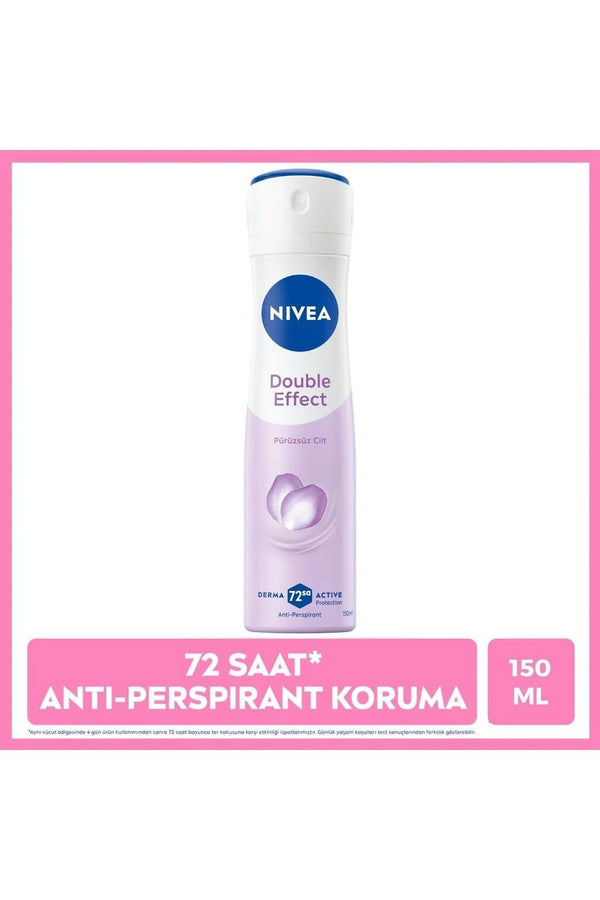 Nivea Double Effect Deodorant 150 ml 4 Adet