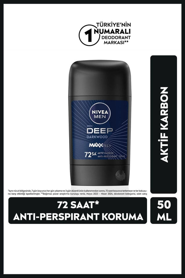 Nivea Men Deep Dimension Stick Deodorant 50 ml