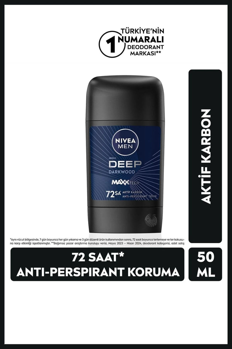 Nivea Men Deep Dimension Stick Deodorant 50 ml