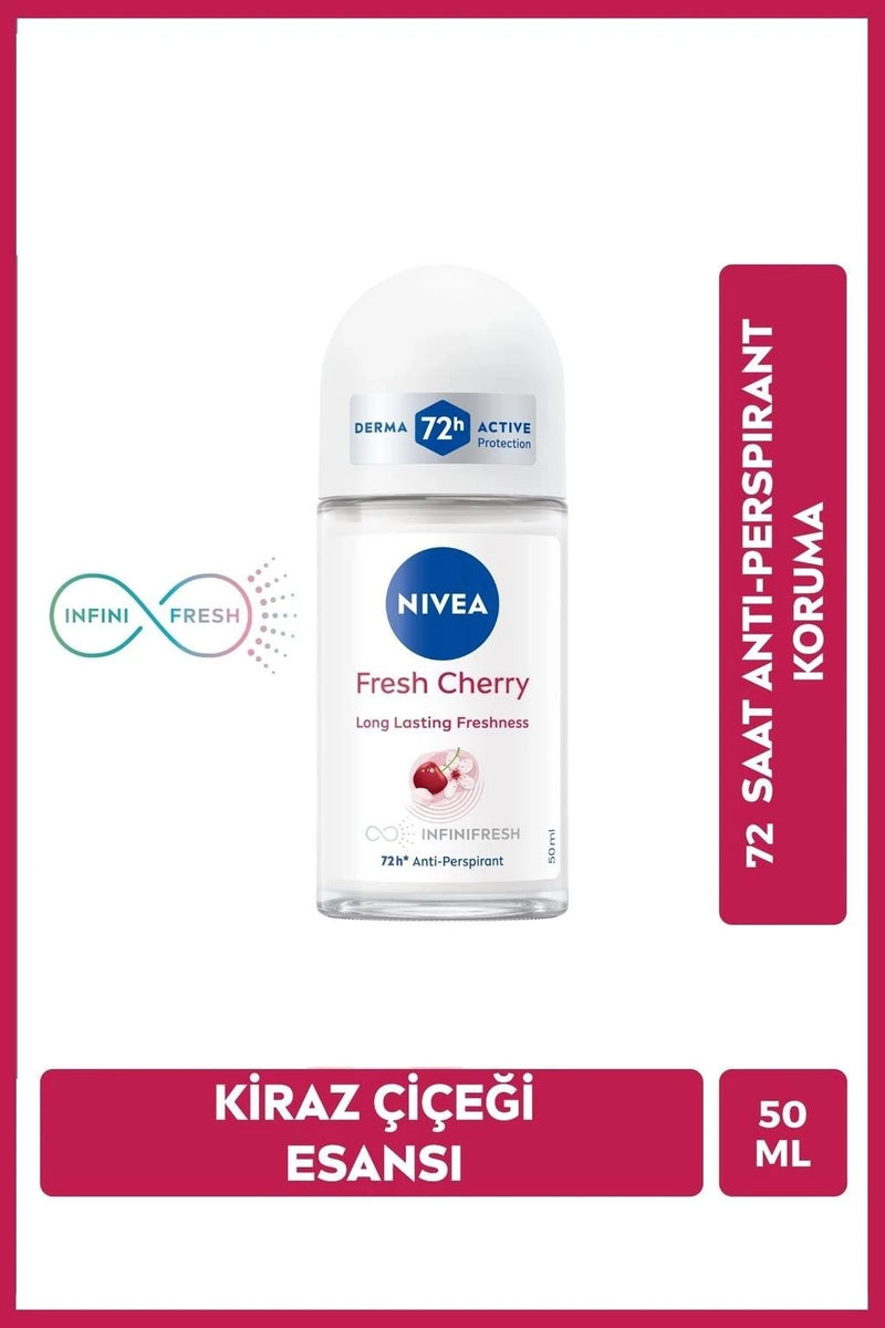 Nivea Fresh Cherry Roll On 50 ml