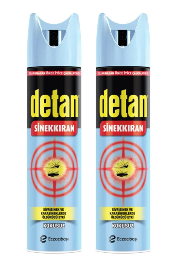 Detan Sinekkıran Sinek Kovucu Kokusuz Sprey 275 ml 2'li