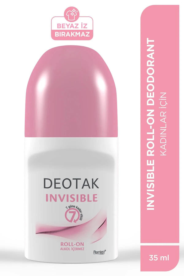 Deotak Invisible Roll-On Women Kadınlar İçin 35 ml