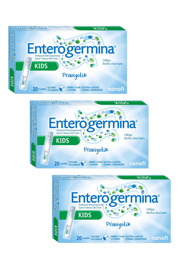 Enterogermina Kids 5 ml × 20 Flakon 3'lü