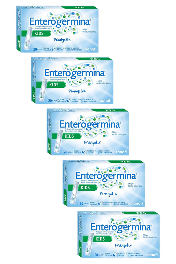 Enterogermina Kids 5 ml × 20 Flakon 5'li