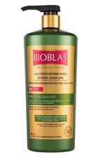 Bioblas Phyto Keratin Şampuan Dökülen, Kuru Ve Yıpranmış Saçlar İçin 1000 ml