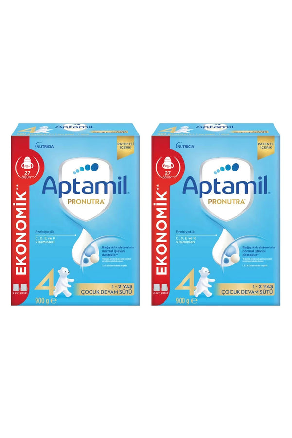 Aptamil Pronutra 4 Devam Sütü 900 gr 2 Adet