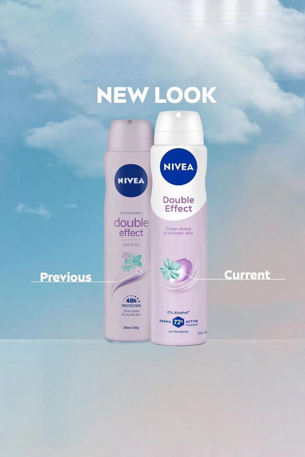 Nivea Double Effect Deodorant 150 ml 10 Adet