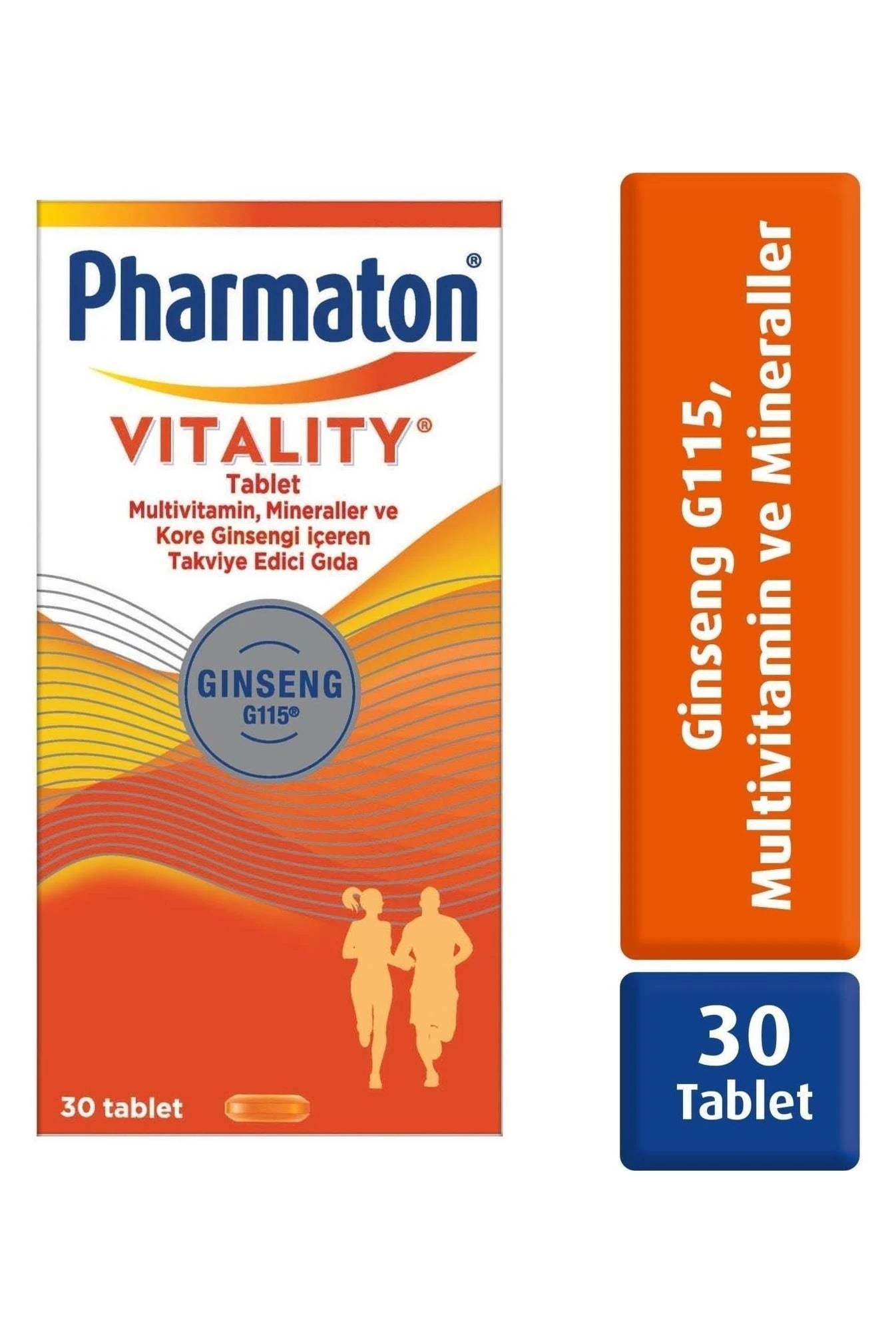 Pharmaton Vitality 30 Tablet 4 Adet