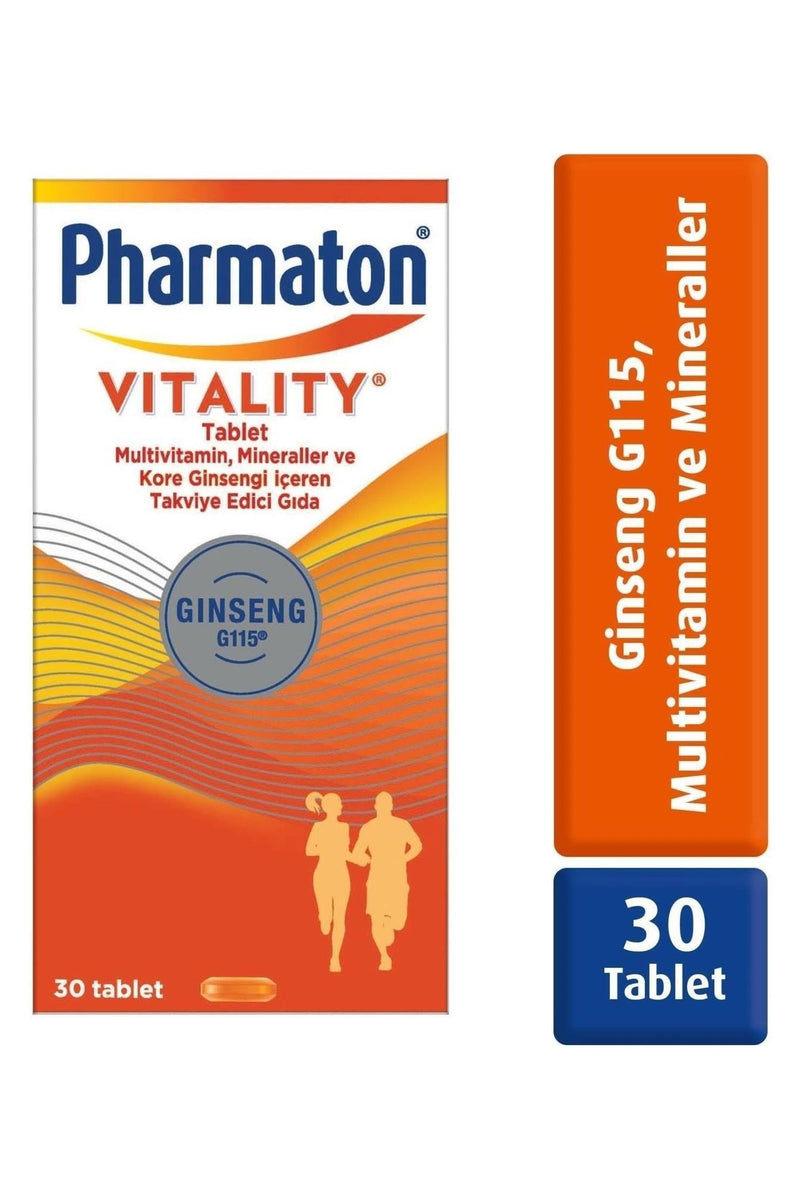 Pharmaton Vitality 30 Tablet 4 Adet