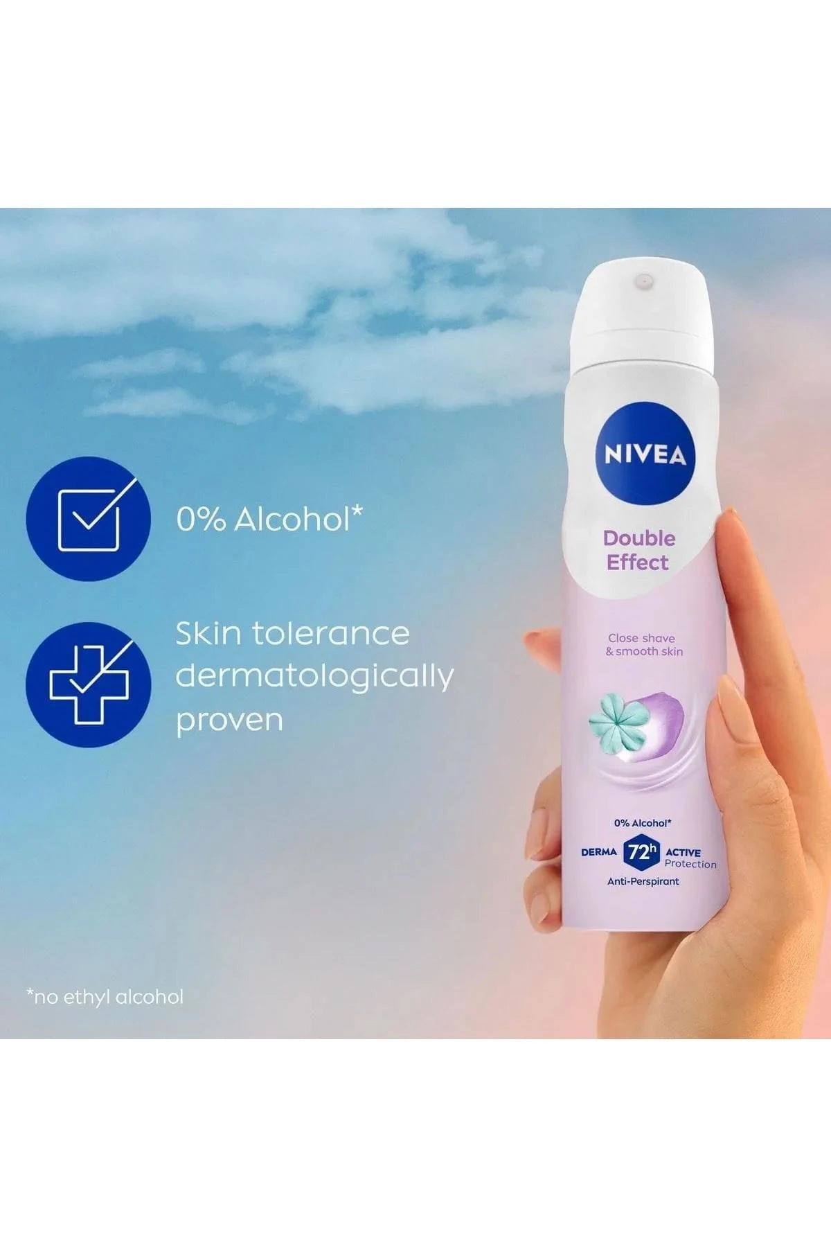 Nivea Double Effect Deodorant 150 ml 10 Adet