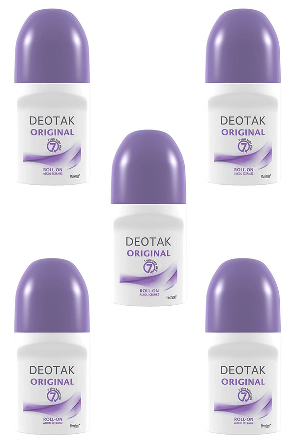 Deotak Roll-On Original Kadınlar İçin 35 ml 5'li
