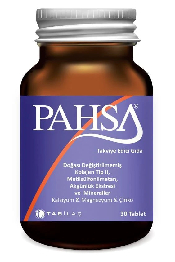 Pahsa Tip II Kolajen - 30 Tablet
