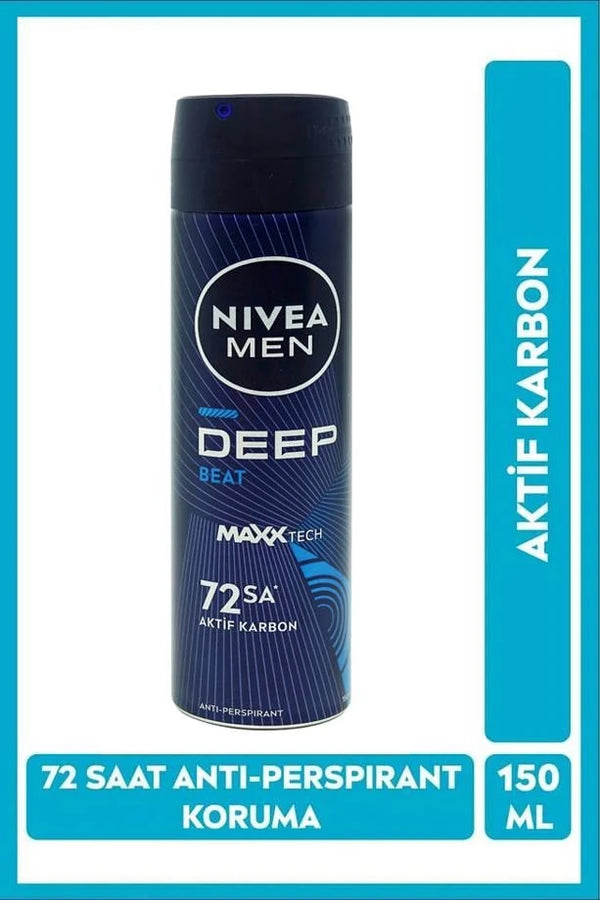 Nivea Men Deep Aktif Karbon Deodorant 150 ml
