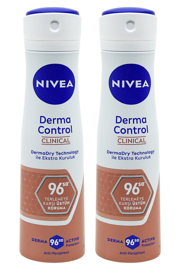 Nivea Derma Control Clinical Deodorant 150 ml 2 Adet