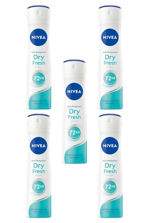 Nivea Dry Fresh Deodorant 150 ml 5 Adet