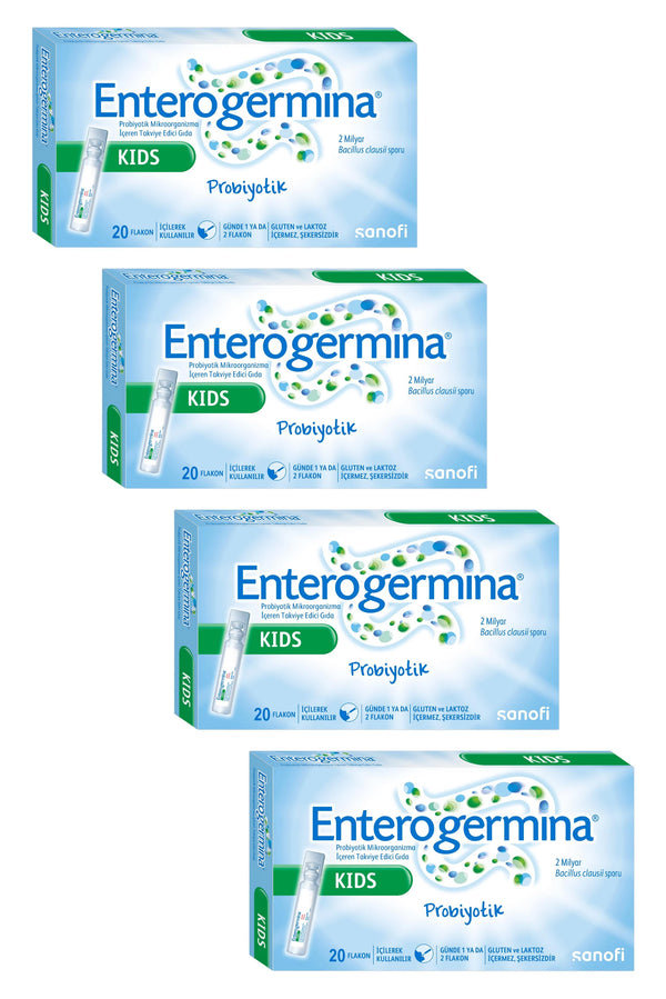 Enterogermina Kids 5 ml × 20 Flakon 4'lü
