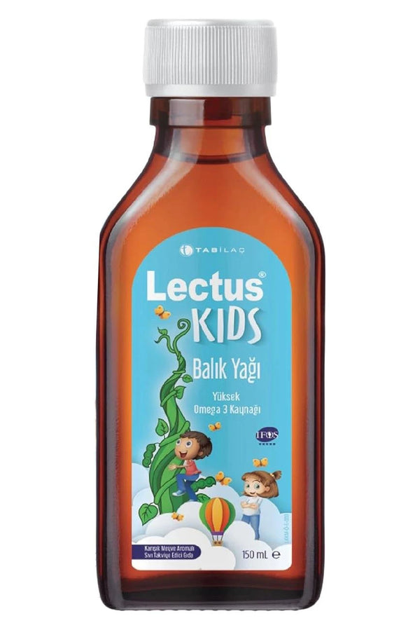 Lectus Kids Balık Yağı Karışık Meyve Aromalı 150 ml