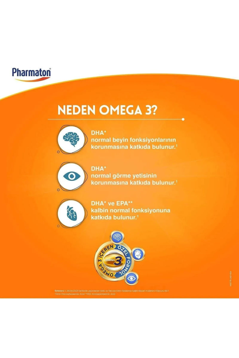 Pharmaton 50+ 30 Kapsül 5 Adet